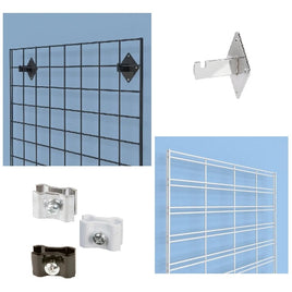 Grid and Slatgrid Panels & Panel Hardware