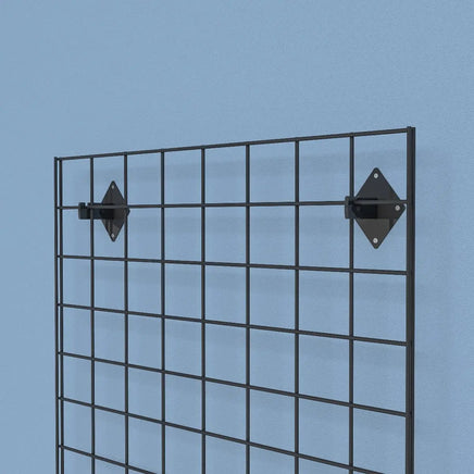 Grid Panel, 2' x 4', Black - Sold in full boxes only, 3 per box.