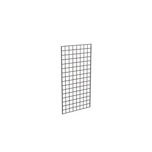 Grid Panel, 2' x 5', Black - Sold in full boxes only, 3 per box.