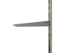 Shelf Bracket, 12'', C-line Super Heavy Duty, Slim profile, Chrome Finish