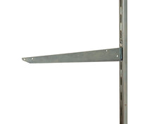 Shelf Bracket, 14'', C-line Super Heavy Duty, Slim profile, Chrome Finish