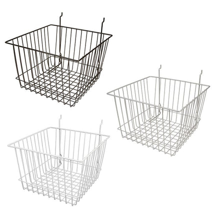 All Purpose Deep Retail Display Basket, 12" x 12" x 8", sold in sets of 6, price ea