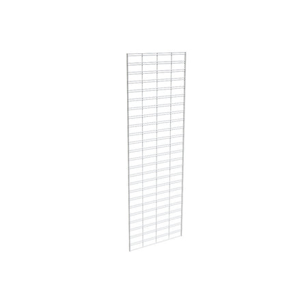 Slatgrid Panel, 2' X 6', Wire 3" X 6" O.C., White