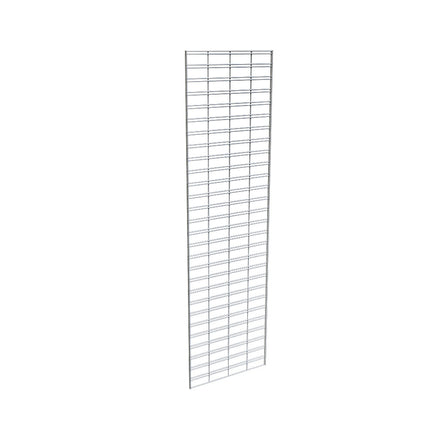 Slatgrid Panel, 2' X 7', Wire 3" X 6" O.C., Chrome