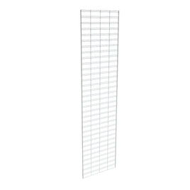 Slatgrid Panel, 2' X 8', Wire 3" X 6" O.C., White