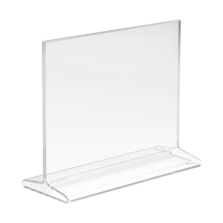 Signholder, Counter Top, 5-1/2"H X 7"W Top Load Plexi