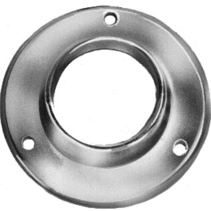 Hangrail "O" Flange for 1-1/4" Diameter Round Tube, Chrome