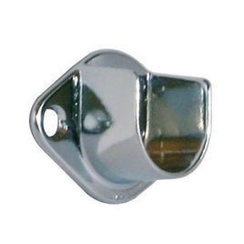 Hangrail "U" Flange for 1" Diameter Round Tube, Chrome