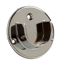 Hangrail "U" Flange for 1-1/4" Diameter Round Tube, Chrome