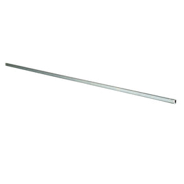 Support Bar for Glass Shelves, 48", Chrome