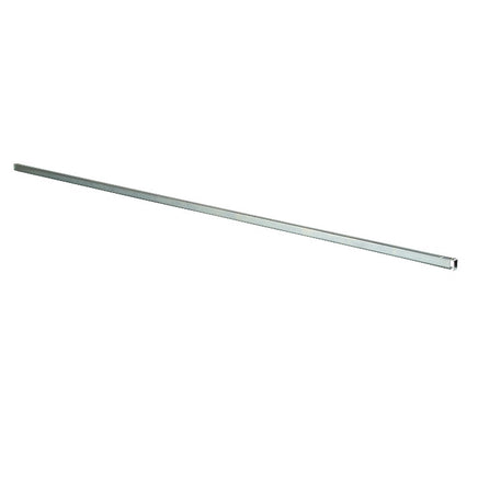 Support Bar for Glass Shelves, 48", Chrome