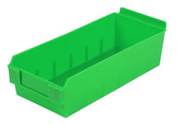 Plastic Slatwall Bins, Shelfbox 300, 12.75x5.5x3.37