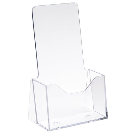 Countertop Literature Holder, 4"W X 9"H, Clear