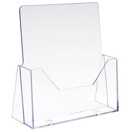 Countertop Literature Holder, 8-1/2"W X 11"H, Clear