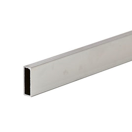 Hangrail, Rectangular Tubing, 48"L, Satin Chrome