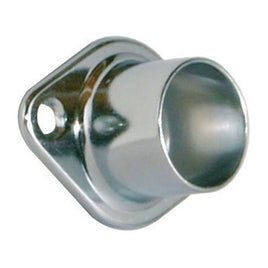 Hangrail "O" Flange for 1" Diameter Round Tube, Chrome (1)