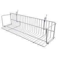 All Purpose Small Wire Shelf, 6½"D x 6½"H x 24"L , sold in sets of 10, price ea